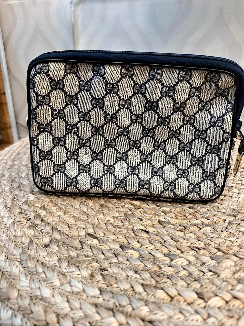 Gucci Vintage Gucci Accessory Collection Monogram Cosmetic Pouch Vintage